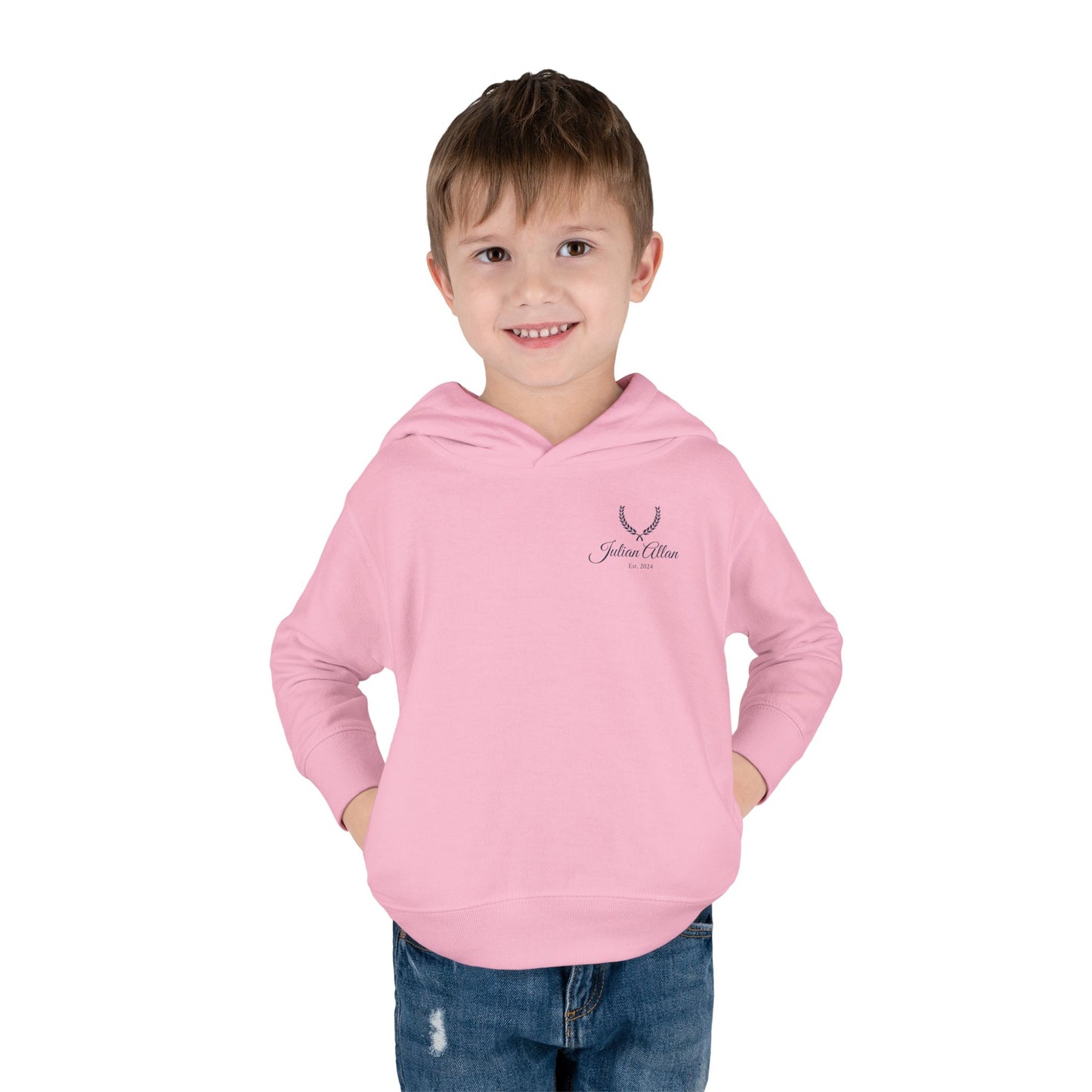Cozy Toddler Pullover Fleece Hoodie