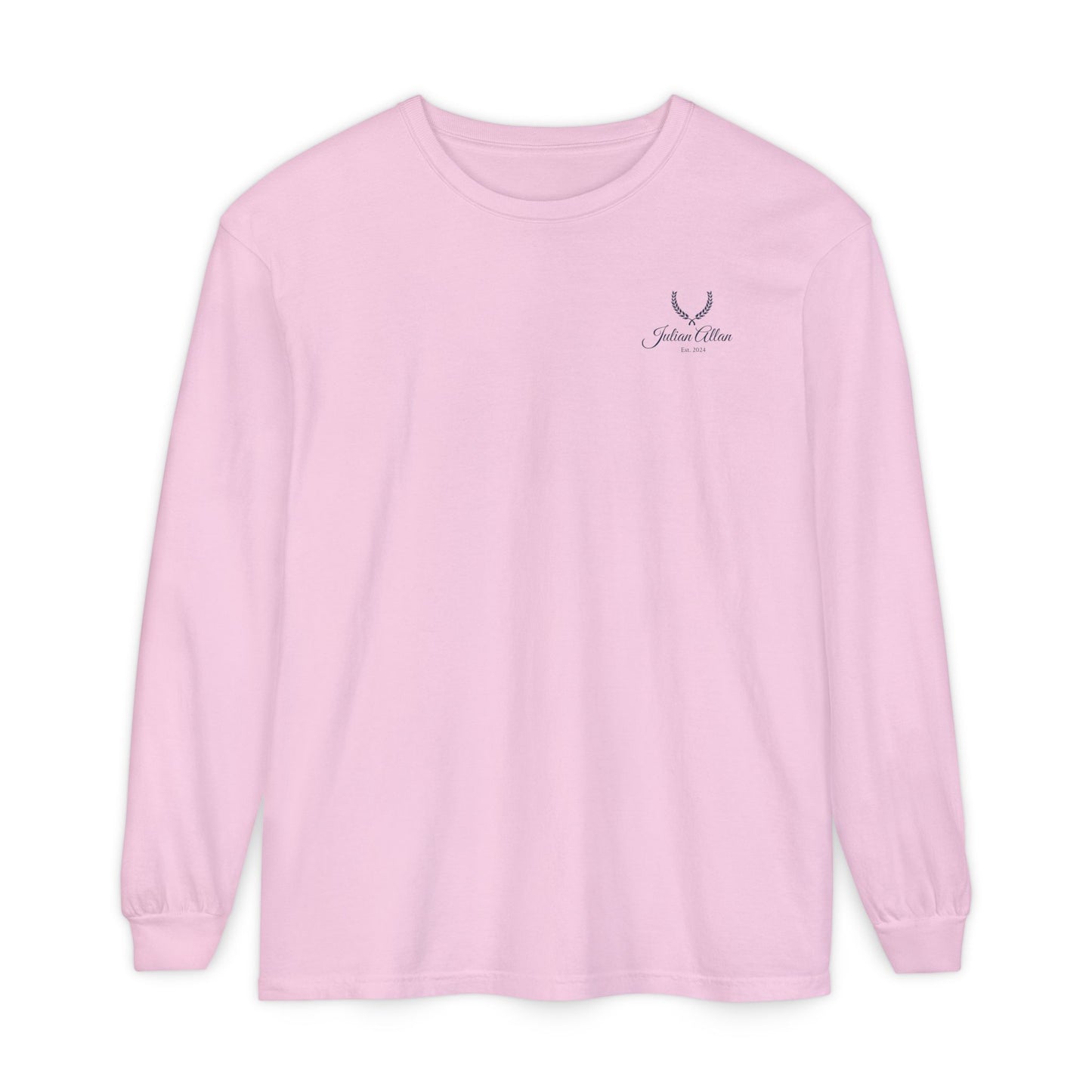 Unisex Garment-dyed Long Sleeve T-Shirt