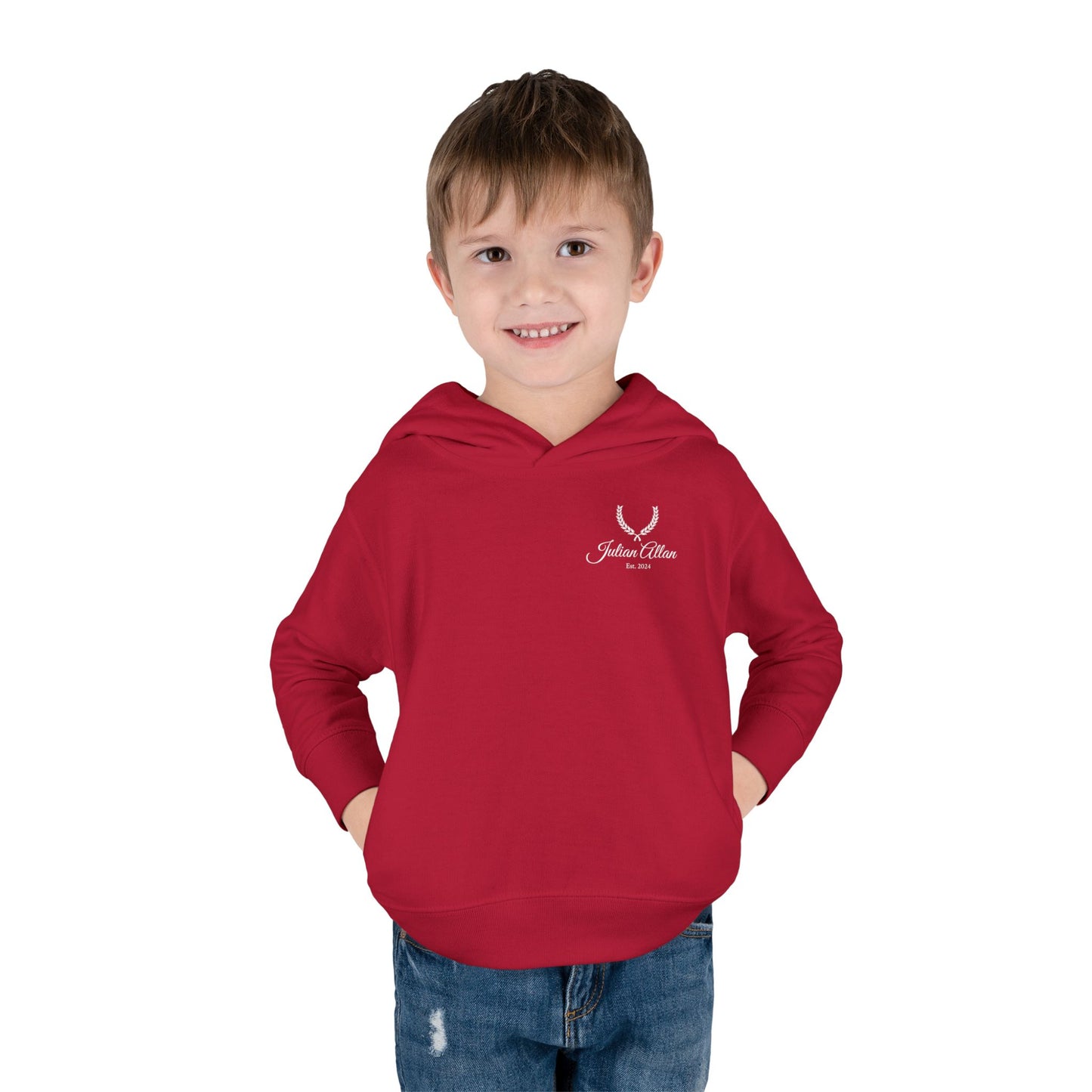 Cozy Toddler Pullover Fleece Hoodie