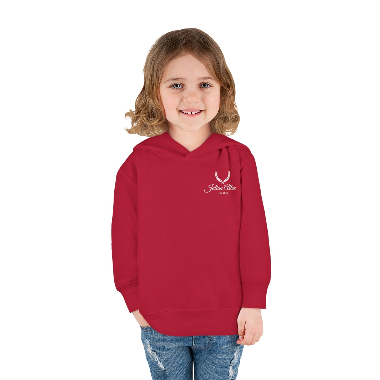 Cozy Toddler Pullover Fleece Hoodie