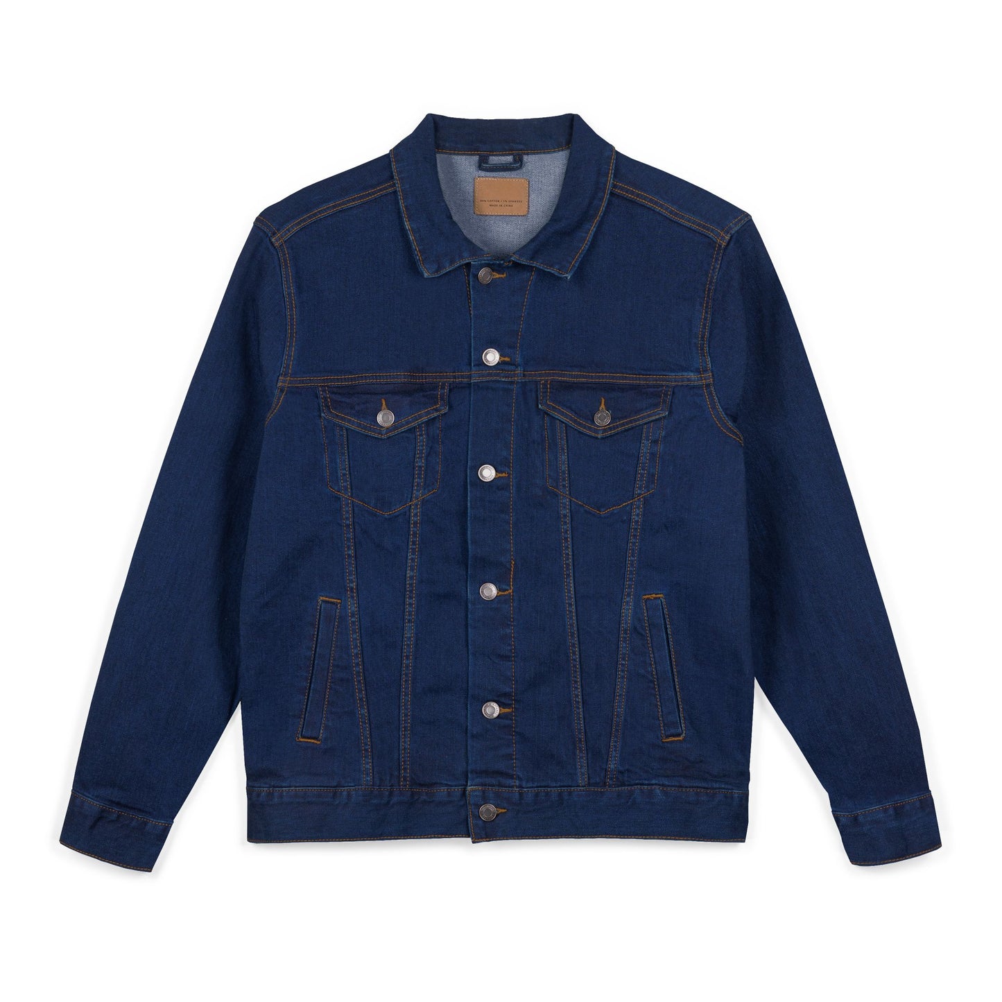 Stylish Unisex Embroidered Denim Jacket