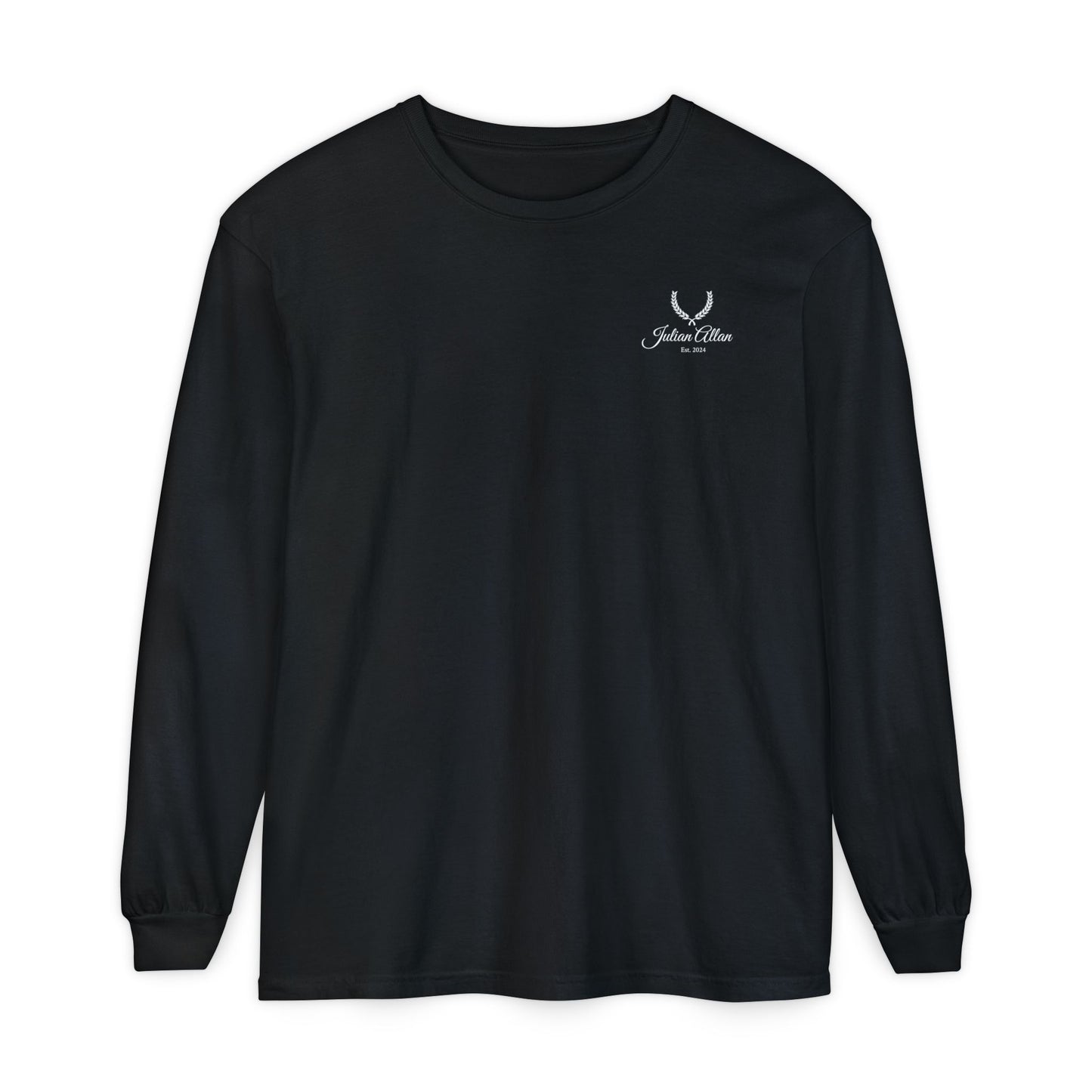 Unisex Garment-dyed Long Sleeve T-Shirt