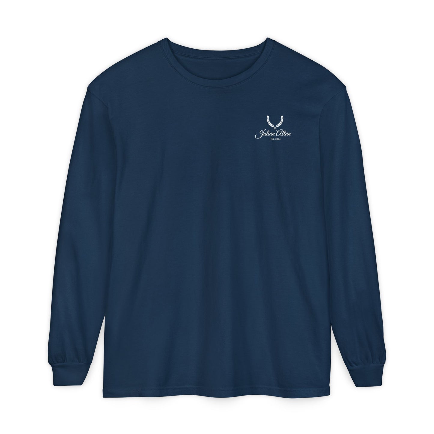 Unisex Garment-dyed Long Sleeve T-Shirt